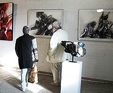 Neustrelitz 2005. In der Ausstellung