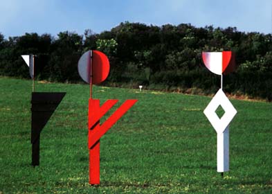 Signale. Ahrenshoop 1996. Foto: Stefan Zeyse